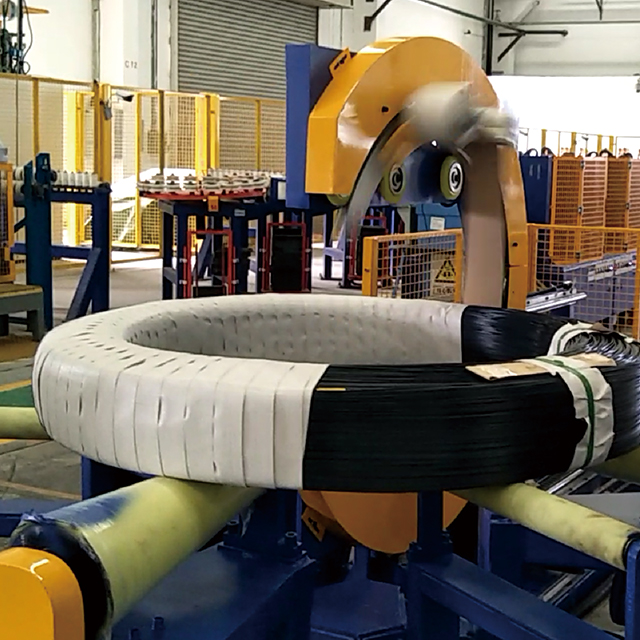 Solución de embalaje de productos de alambre