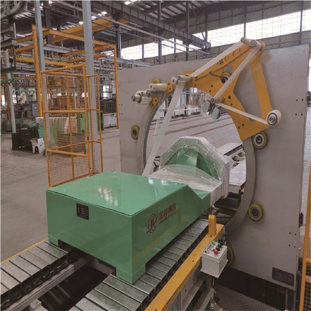 Suministro de la máquina de embalaje de bobinado horizontal de piezas de forma especial de la serie GG