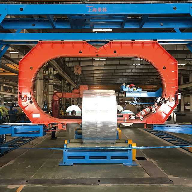 Amplia solución de embalaje de bobinas de acero/aluminio