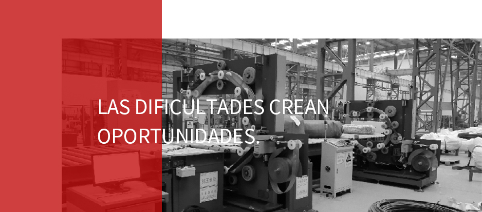 Las dificultades crean oportunidades.