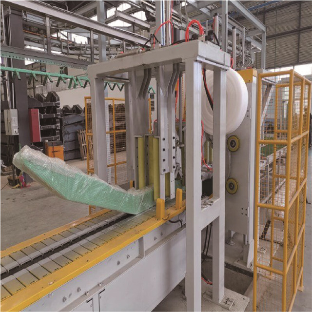 Suministro de la máquina de embalaje de bobinado horizontal de piezas de forma especial de la serie GG
