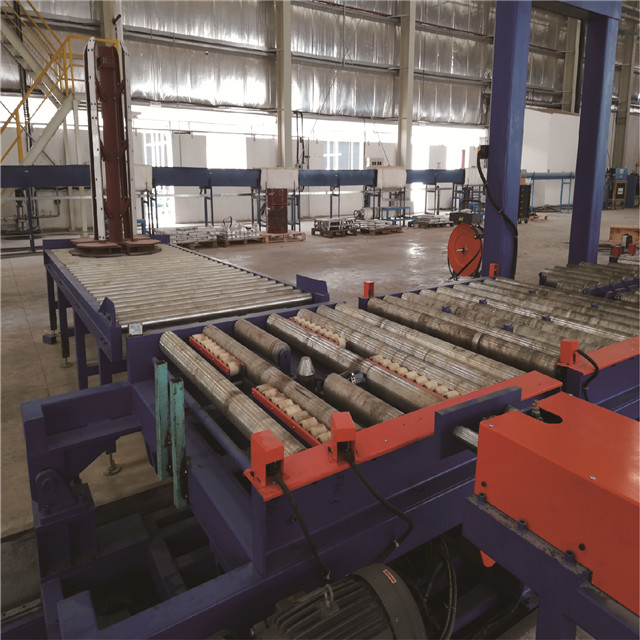 Máquina empacadora de bobinado de núcleo de alambre de rollo ancho