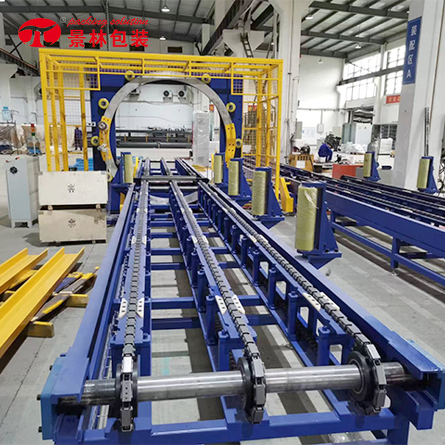 Embarque de máquina envolvedora horizontal brasileña