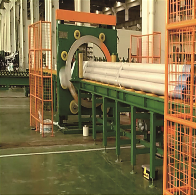 Máquina de embalaje de bobinado horizontal de suministro GG800