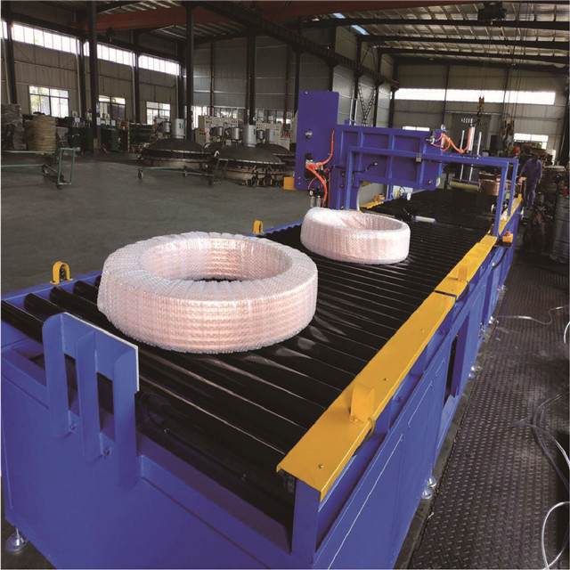 Máquina empacadora de bobinas de tubo de cobre 